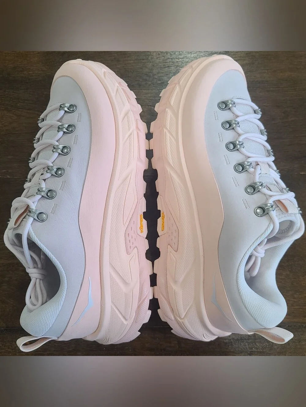 Hoka One One U Tor Summit Rose Pink Tangerine Unisex Shoes